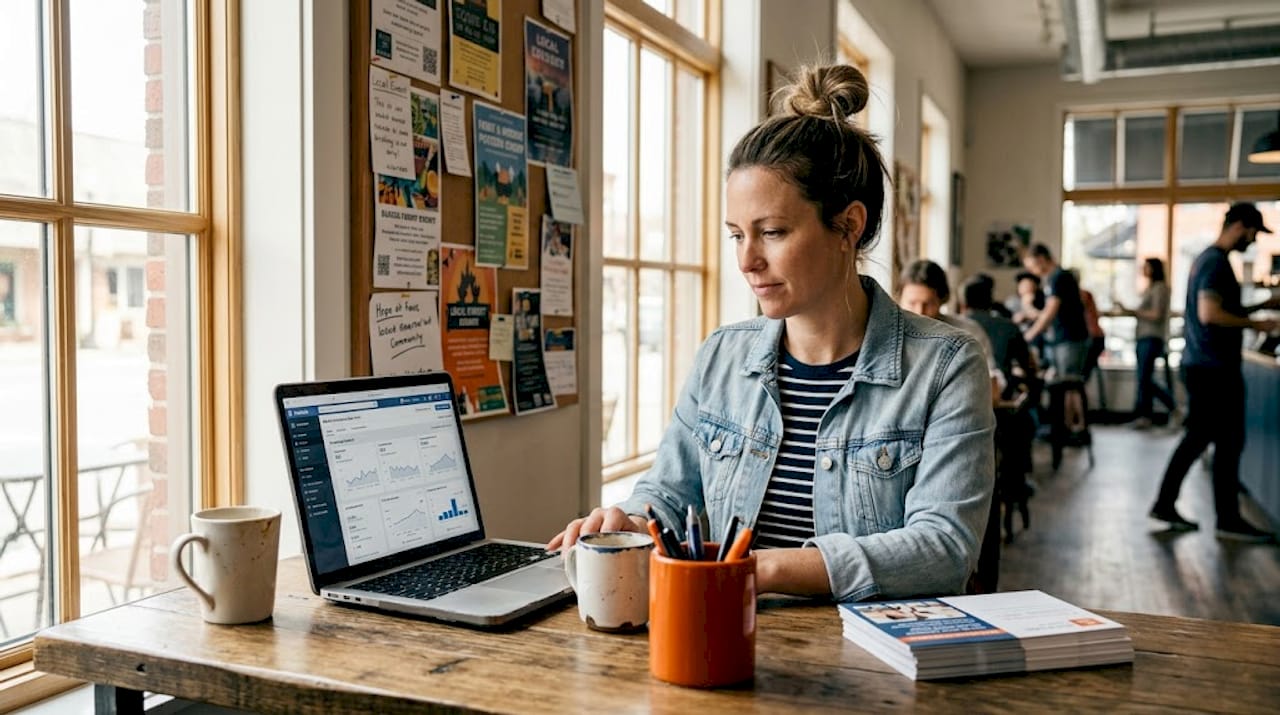 Local business owner reviews online advertising results